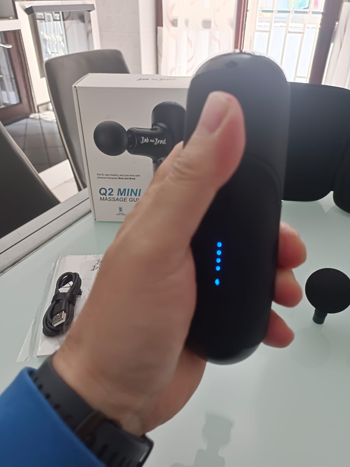 Recensione Pistola Massaggiante Bob and Brad Q2 Mini: dispositivo portatile ed efficace